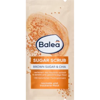 Balea Peeling Brown Sugar Scrub (2×8 ml)