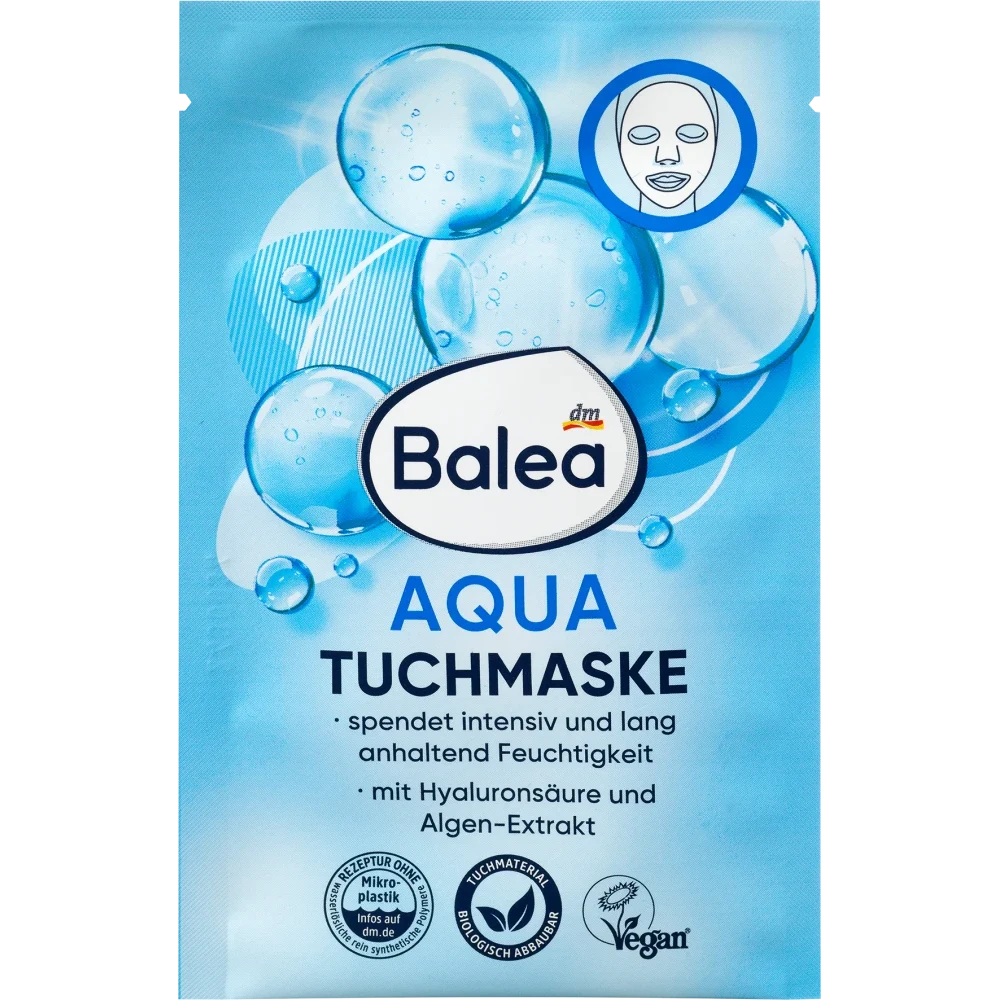 Balea Aqua Sheet Mask, 1pc.